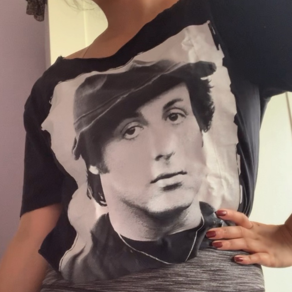 Rocky Balboa T-shirt - cropped